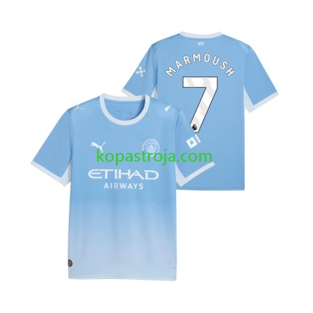 Billiga Fotbollströjor Manchester City Omar Marmoush 7 Hemma tröja 2026/27 Kortärmad